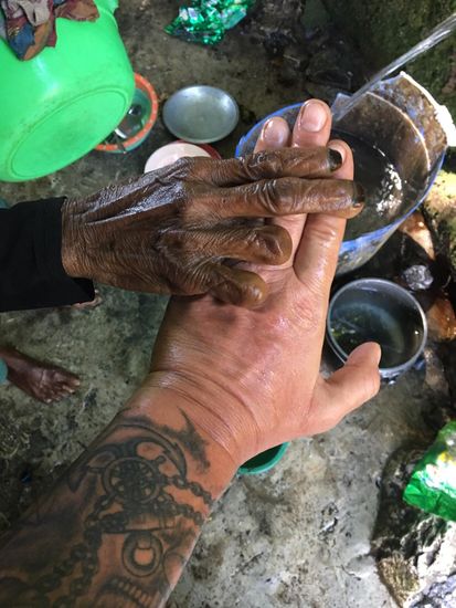 ......oder die Finger