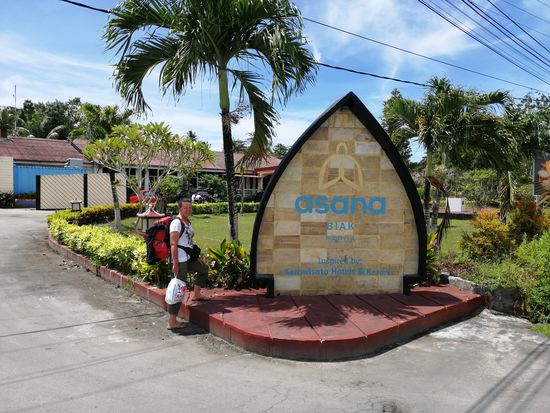 Nach 5 Minuten Fußmarsch sind wir da