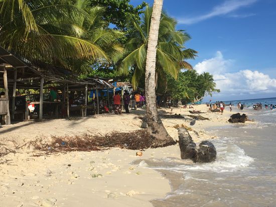 Ich freue mich, dass hier erstaunlich wenig Müll ist