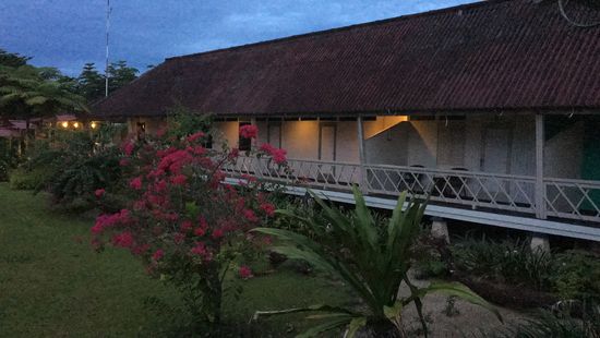 Unsere Anlage, das „Asana Biak Papua Hotel“