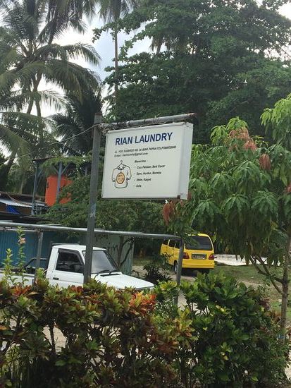 nach mehrmaligem Rumcruisen, endlich die heissersehnte Laundry...was für ein Glücksgefühl...ich liebe diese kleinen „Geschenke“