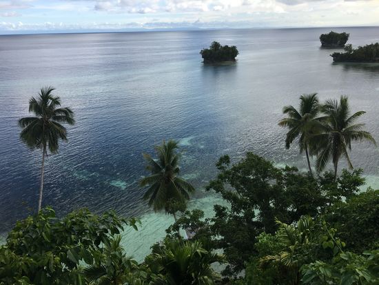 bei Ebbe kann man zu Fuß zu den Inseln gelangen