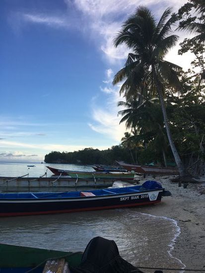 Fischerboote am Strand