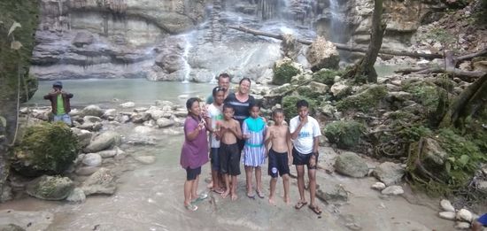 Wieder müssen wir für Fotos herhalten...