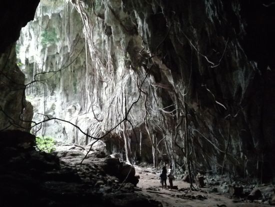 Total mystisch diese Höhle...