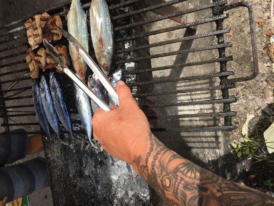 ...eins-, zwei-, dreimal gewendet und ab auf den Teller...