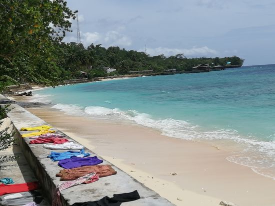 Es ist wohl gerade Waschtag gewesen...