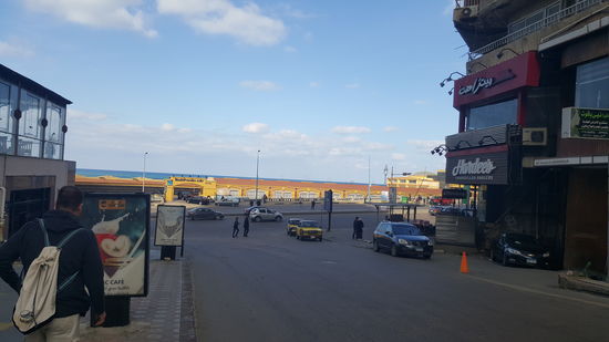 Der Weg zum Strand