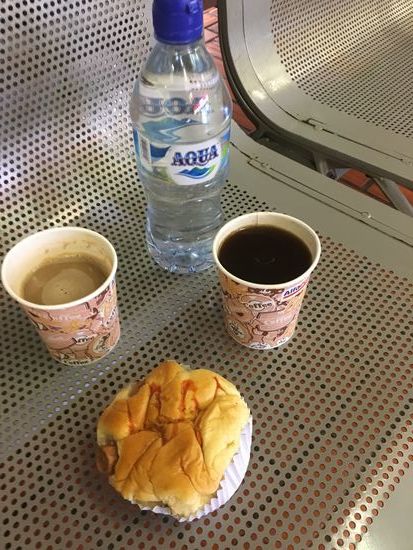 Unser Frühstück am heiligen Abend...