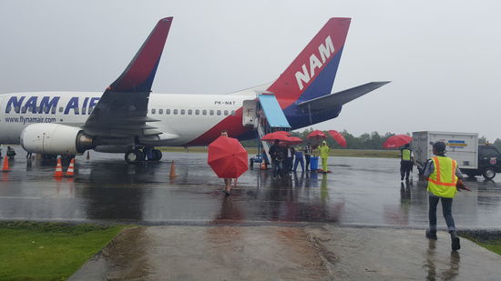 Service bis zur Halle