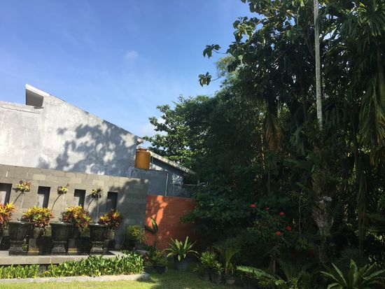 Der Innenhof vom Hotel