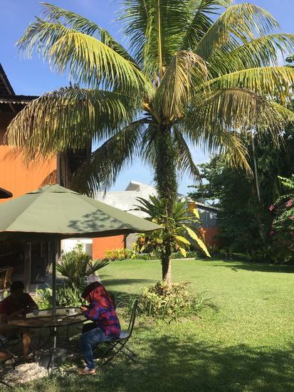 Hier können wir frühstücken