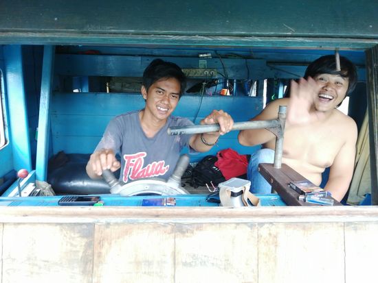 Blick ins Führerhaus