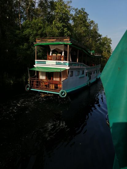 Und die meisten Boote sind tatsächlich nur mit 2 Gästen besetzt