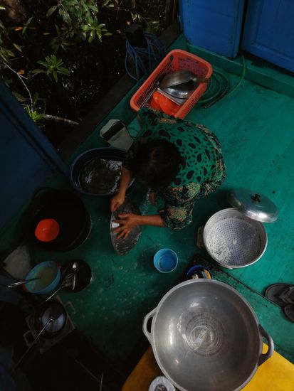 Mada ist immer—oder schon wieder fleißig...