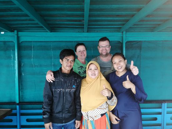 Deni macht auch noch ein Foto mit uns