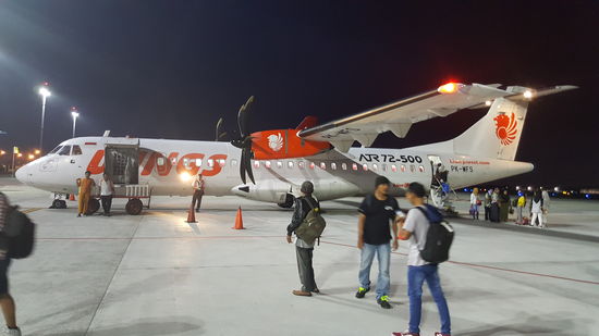 Ankunft in Surabaya: kein Regen....