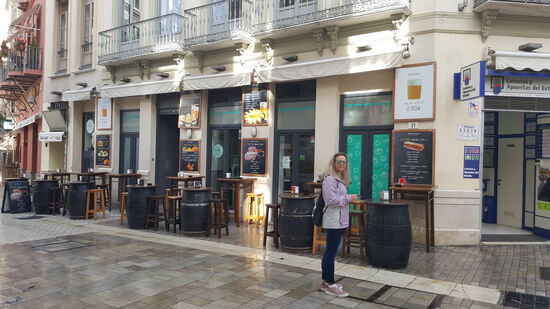 Hier setzen wir einen Punkt in unserer „map“ , weil wir hier später essen möchten