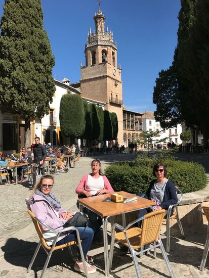 Wir gönnen uns einen Kaffee ...
