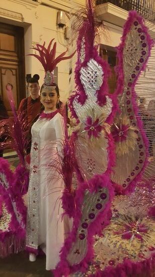 Sie lässt sich gern fotografieren