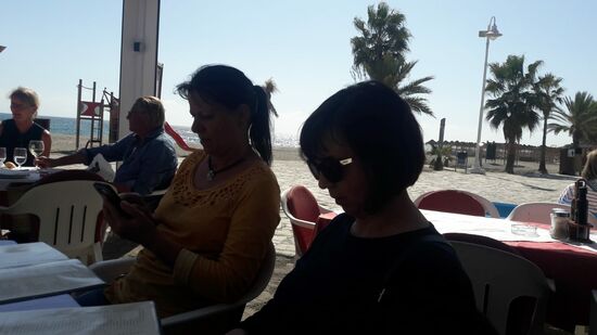 Schöne Aussicht genießen...