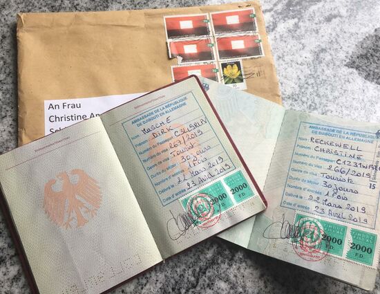 Ganz pünktlich trudelt auch das Visum für Dschibuti ein...