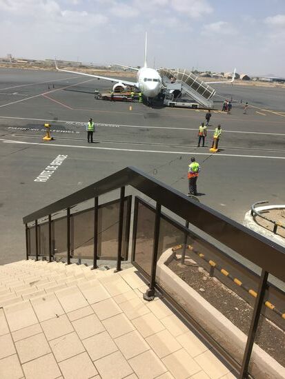 Einstieg in Djibouti...