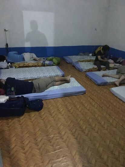 Nach der letzten Nacht haben wir hier ein relativ komfortables Nachtlager