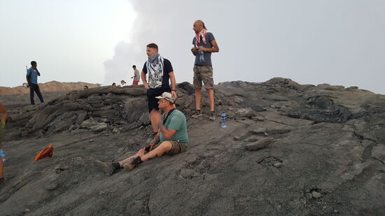 So langsam geben wir auf und machen uns auf den Rückweg..