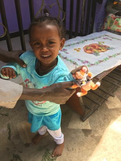 Die Kleene hat etwas Angst vor dem „Weißfleisch“