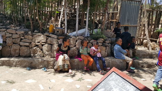 Jeder hat etwas aus den großen Koffern bekommen...