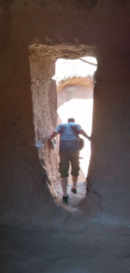 Heute Vormittag steht die Besichtigung von 4 durch Gängen miteinander verbunden Kirchen an...