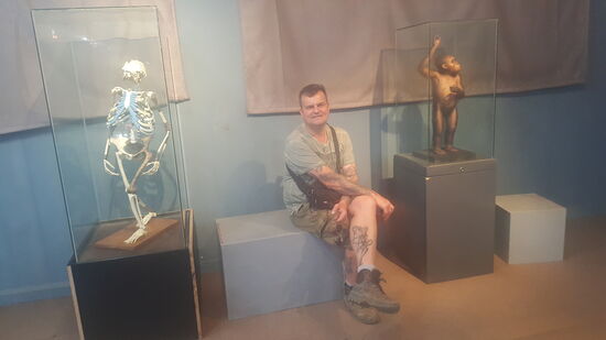 Dirk zwischen Lucy und Otto.....