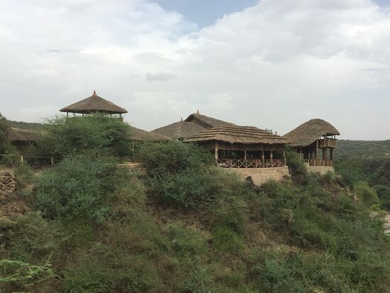 Die “Awash falls Lodge”
