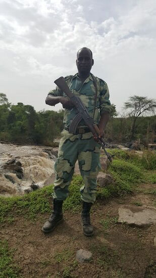 Er lässt sich nur zu gern ablichten...