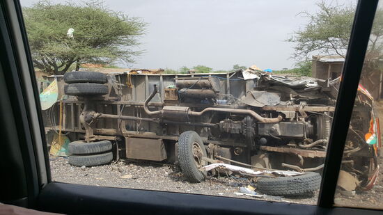 Leider auch viele Unfälle...