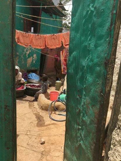 Blick in einen der Höfe..