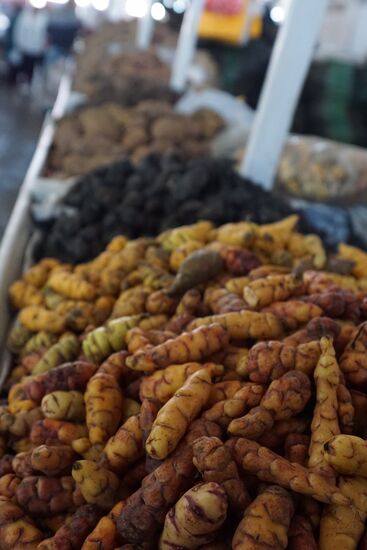 Irgendwelche Kartoffeln oder Wurzeln ...