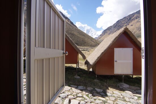 Der morgendliche Ausblick.