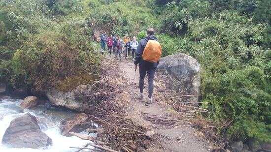 Nach der ausgiebigen Nachtruhe von 8 Stunden geht es mir wieder einigermaßen gut und ich bin guter Dinge.