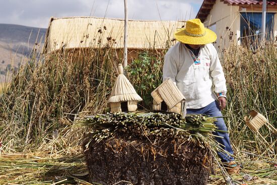 ... und die Häuser gebaut.