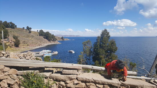 Unser Boot ist auch schon da