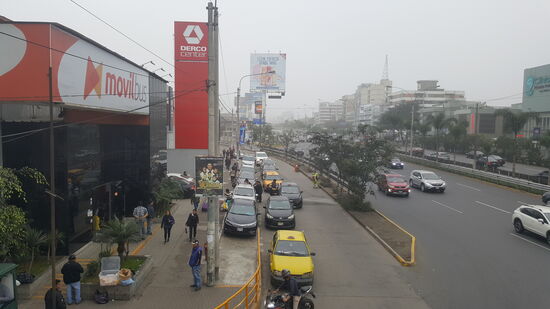 Lima empfängt uns kühl und grau—Überhaupt keine schöne Stadt, nach unserem Geschmack