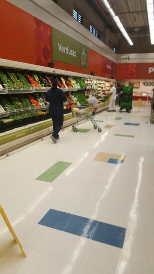 Noch mehr Gemüse...ordentlich aufgereiht..