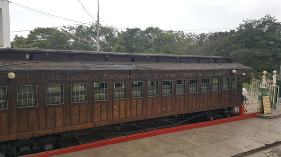 Eine ausgediente Eisenbahn...