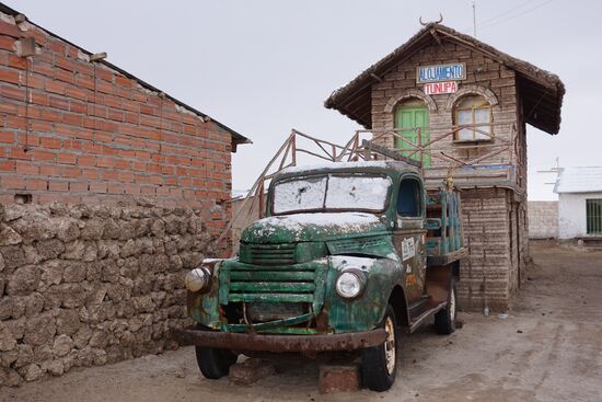 Morgens liegt hier schon etwas Schnee.