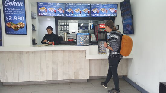 Thalia möchte Sushi, wie immer!