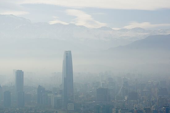 Panoramablick auf die komplette Stadt und natürlich auf die Andenkulisse!