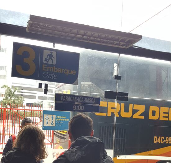 Gate Nr 3–Abfahrt um 9 Uhr