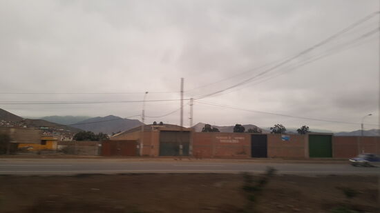 Immer mal wieder Dörfer die sich aber am Straßenrand entlangziehen-oder vereinzelte Häuser..